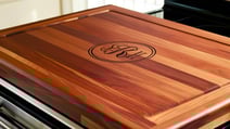 Monogrammed stovetop cover